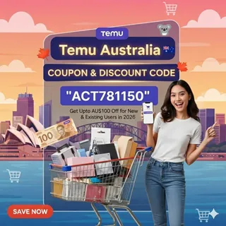 NeW°@» (Australia) Temu ⌈COUPON⌋ Code ⥲ [°act781150°] ⟮AU$100 Off⟯ For Existing Customers