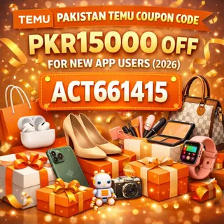 (Pakistan) Temu CoupoN Code ≳ {act661415} ⟮Pkr15000 Off⟯ For New App Users (2026)