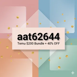 TEMU PROMO CODE 2025: Official $200 Bundle & 40% Off Hack [ale459029]