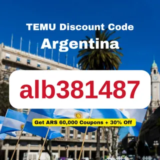 ⚡ Temu Coupon Code Argentina [alb381487] – Enhanced Deal: Get ARS 60,000 Coupons + 30% Off + Free Shipping