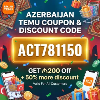 NeW≽ (Azerbaijan) Temu ⌈COUPON⌋ Code ⇒ [{°act781150°}] ⟮₼200 Off⟯ For Existing Customers
