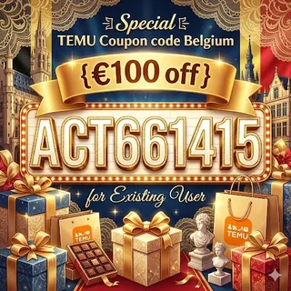 Belgium⫆ TEMU Coupon Code【act661415】\"€100 Off"\ For New & Existing Users
