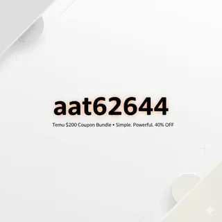 TEMU COUPON CODE 2026 $&00 Bundle + "30% Off [ale459029]