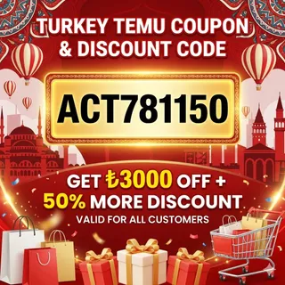 NeW°@» (Turkiye) Temu ⌈COUPON⌋ Code ⥤ [{°act781150°}] ⟮₺3000 Off⟯ For Existing Customers