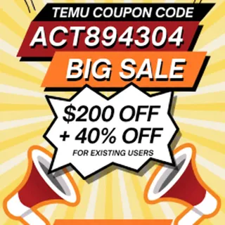 Temu Coupon Code [act894304]: Unlock $100 Off for new Users