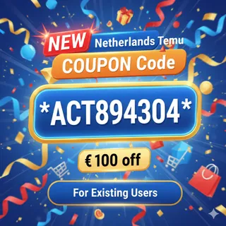 NEW≽ Netherlands Temu ⌊COUPON⌉ Code ʃʃʃACT894304ʃʃʃ €100 off For Existing Users