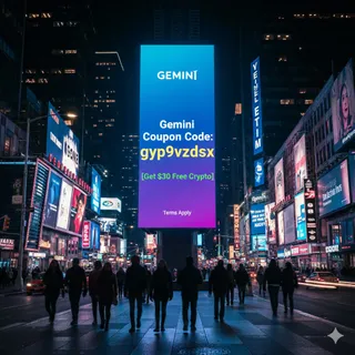 Gemini Coupon Code: gyp9vzdsx [Get $30 Free Crypto]