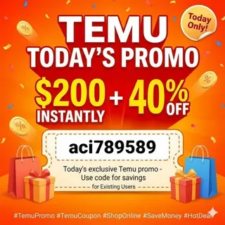 ⫅Special⫆  {{$100 off}} Temu CoupoN Code [[act894304]] For Existing users