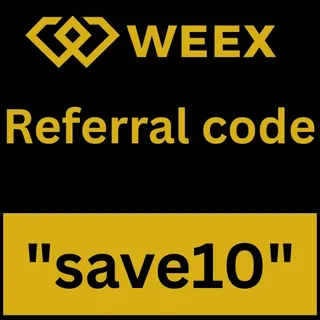 weex Referral code 2026  "save10" Get 30% Rebate On Trading Fees