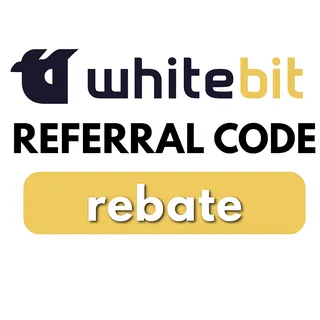 WhiteBIT Special Offer Referral Code "rebate" Get 30% Fee Reduction
