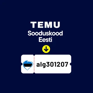 Temu Sooduskood [alg301207] – Saa 100 € Kupongides + 30% Allahindlust Esimeselt Tellimuselt {Uus}