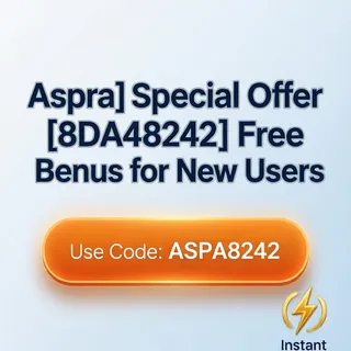 [Aspora] Special Offer [8DA48242] Free Bonus for New Users