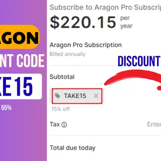 Aragon Promo & Coupon Code: TAKE15 – Save up to 55% Off