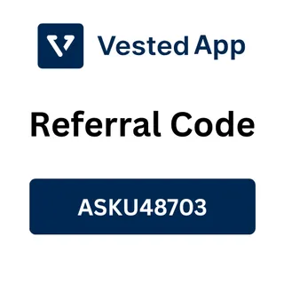 Vested App Referral Code “ASKU48703” Get 20% Off On Fees