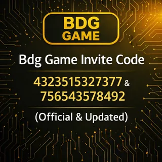 Bdg Game Invite Code