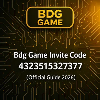 Bdg Game Invite Code 4323515327377 – ₹100 Bonus Guide 2026