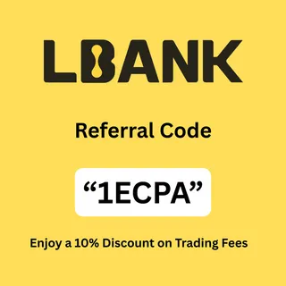 "LBank Referral Code ""1ECPA"" – Get $1100 Bonus + 10% Off Trading Fees"