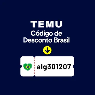 🇧🇷 Brasil → Código de Desconto Temu [alg301207] – Ganhe R$300 em Cupons + 30% de Desconto no Primeiro Pedido {Novo}