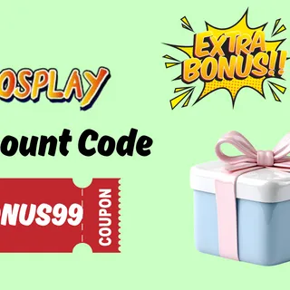 Gcosplay Discount Code "BONUS99" – Save Up to 20% on Cosplay Costumes and Accessories
