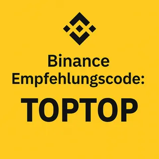 Binance Empfehlungscode: {TOPTOP} – Erhalte bis zu 600 USDT Bonus + 45 % Gebührenrabatt