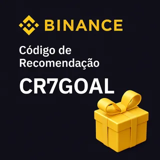 Código de Recomendação Binance: "CR7GOAL" — (O Melhor Começo para Todos os Traders)