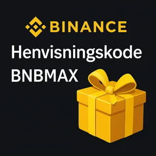 Binance Henvisningskode: "BNBMAX" (Bedste Rabat i Danmark)