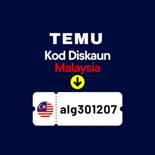🇲🇾 Malaysia → Kod Diskaun Temu [alg301207] → Dapatkan Kupon Bernilai RM500 + Diskaun 30% Untuk Pesanan Pertama {Tawaran Black Friday 2025}