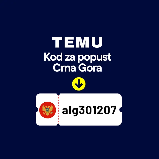 temu-kod-za-popust-crna-gora
