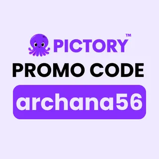Pictory Coupon Code (archana56) Unlock 15% Discount on Subscription Plans