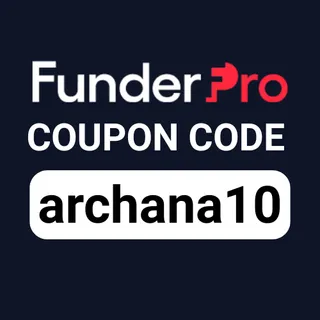 Funder Pro Coupon Code 2026  [archana10] - Get 10% Discount On Challenges 