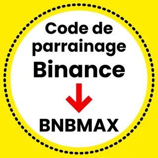 Code de parrainage Binance RD Congo : “BNBMAX”